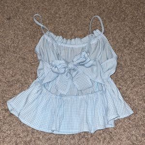 Pacsun tie back tank top